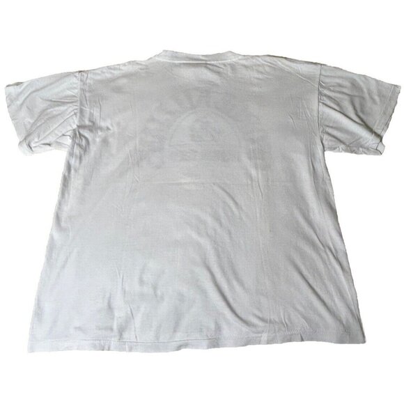 Vintage 90’s George Killians Shirt Irish Red Adult XL Tee STAINED Cotton - Picture 3 of 15